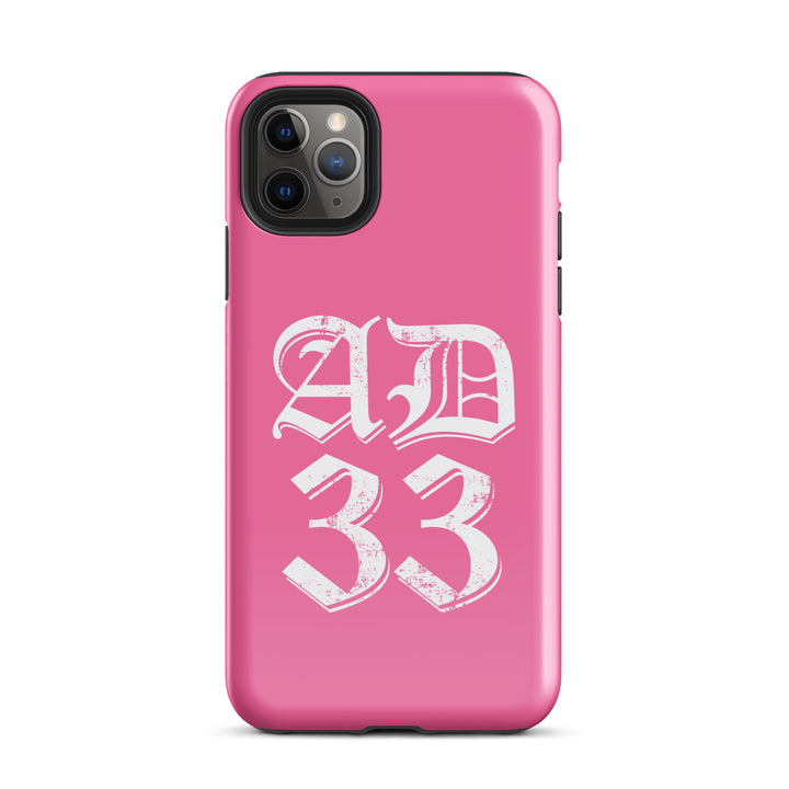 Christian Phone Case AD 33 Old English Pink for iPhone® iPhone® Phone Cases Glossy iPhone 11 Pro Max 