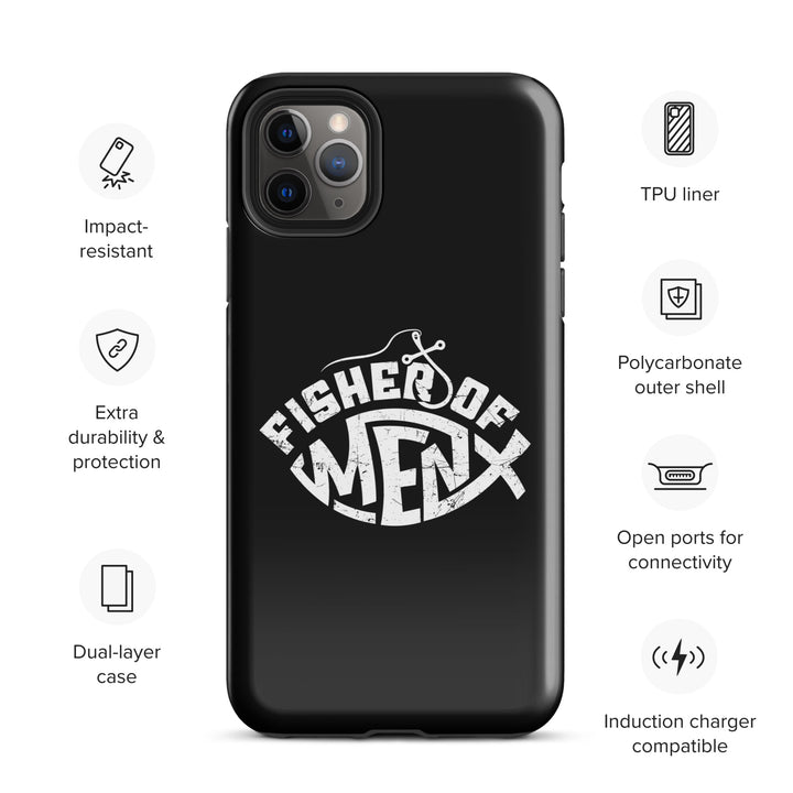 Christian Phone Case Fisher of Men Black for iPhone® iPhone® Phone Cases   