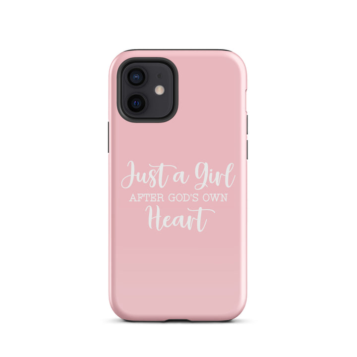 Christian Phone Case Girl After God's Heart for iPhone® iPhone® Phone Cases Glossy iPhone 12 