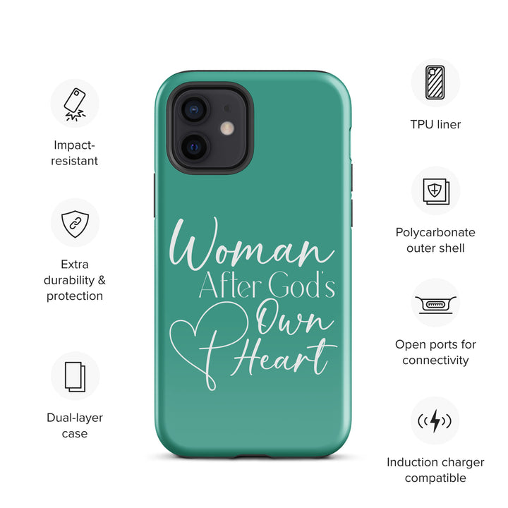 Christian Phone Case Woman After God's Heart for iPhone® iPhone® Phone Cases   