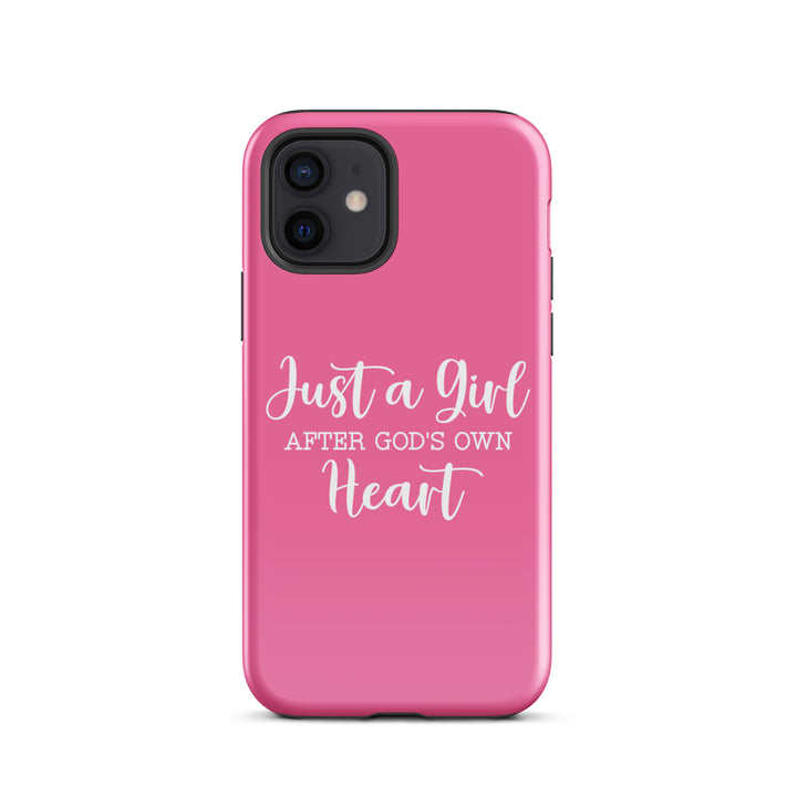 Christian Phone Case Girl After God's Heart for iPhone® iPhone® Phone Cases Glossy iPhone 12 