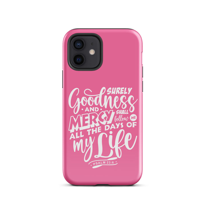 Christian Phone Case Goodness and Mercy for iPhone® iPhone® Phone Cases Glossy iPhone 12 