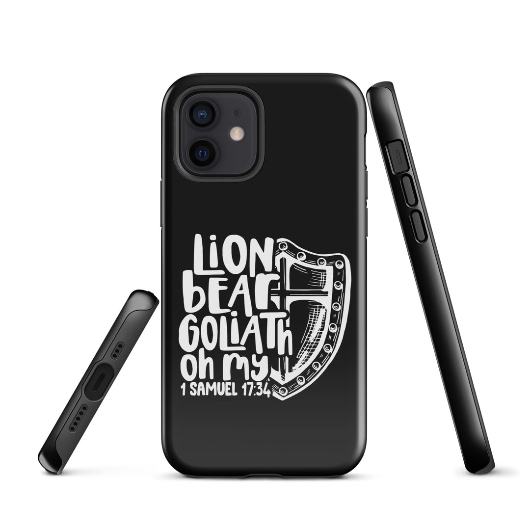 Christian Phone Case Lion Bear Goliath Oh My for iPhone® iPhone® Phone Cases   