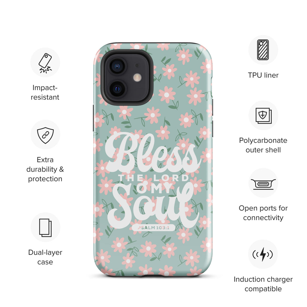 Christian Phone Case Bless The Lord Daisy for iPhone® iPhone® Phone Cases   