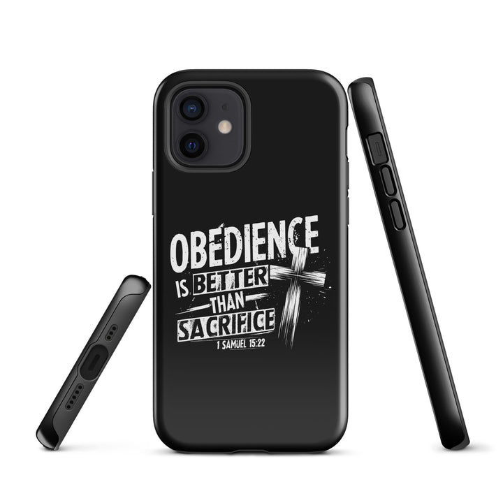 Christian Phone Case Obedience Is Better for iPhone® iPhone® Phone Cases   