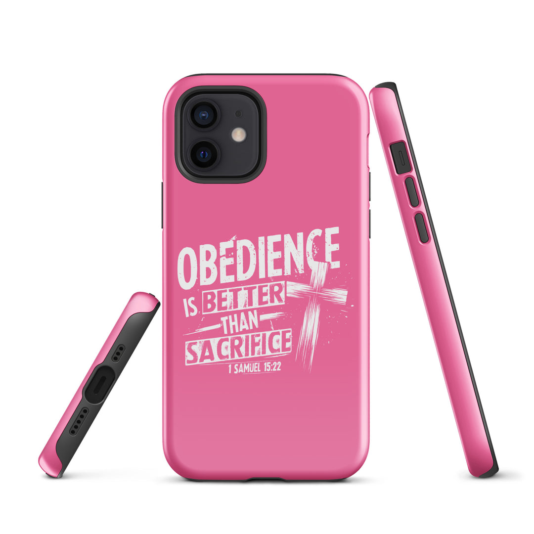 Christian Phone Case Obedience IS Better for iPhone® iPhone® Phone Cases   