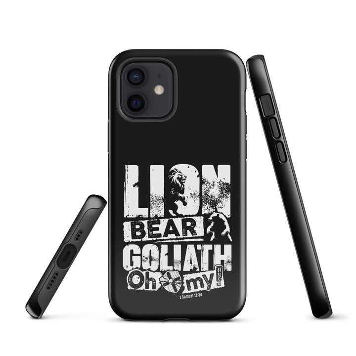 Christian Phone Case Lion Bear Goliath for iPhone® iPhone® Phone Cases   