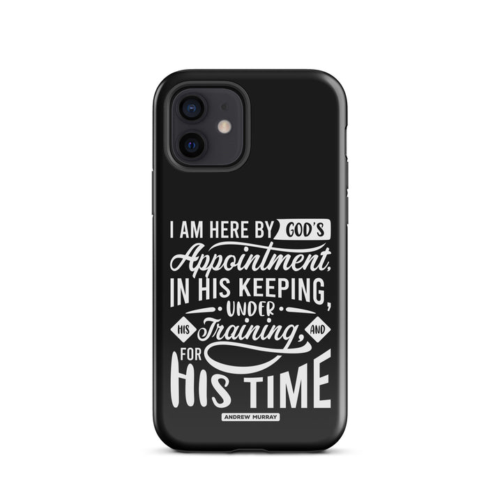 Christian Phone Case His Time Black for iPhone® iPhone® Phone Cases Glossy iPhone 12 