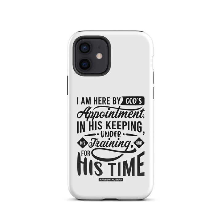 Christian Phone Case His Time White for iPhone® iPhone® Phone Cases Glossy iPhone 12 