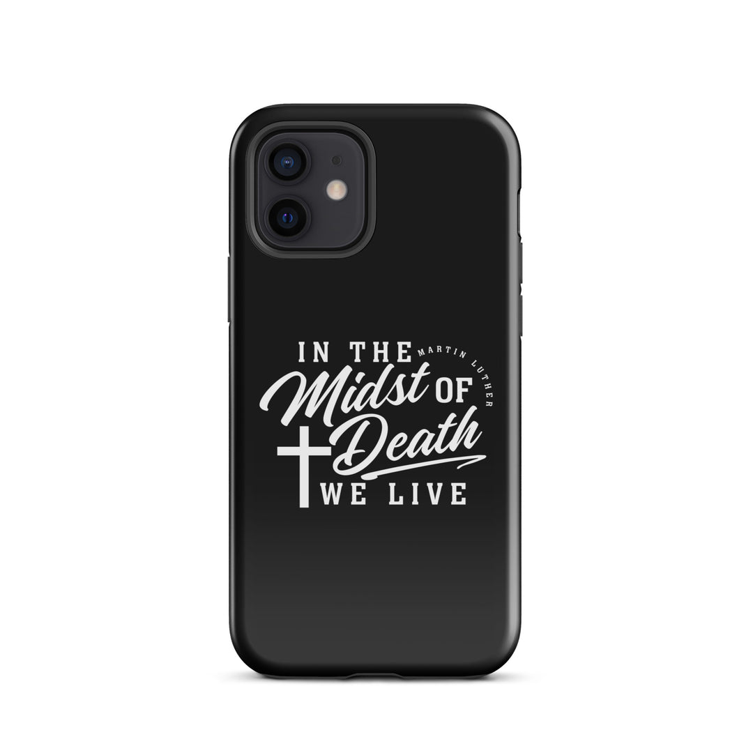 Christian Phone Case Midst of Death Black for iPhone® iPhone® Phone Cases Glossy iPhone 12 