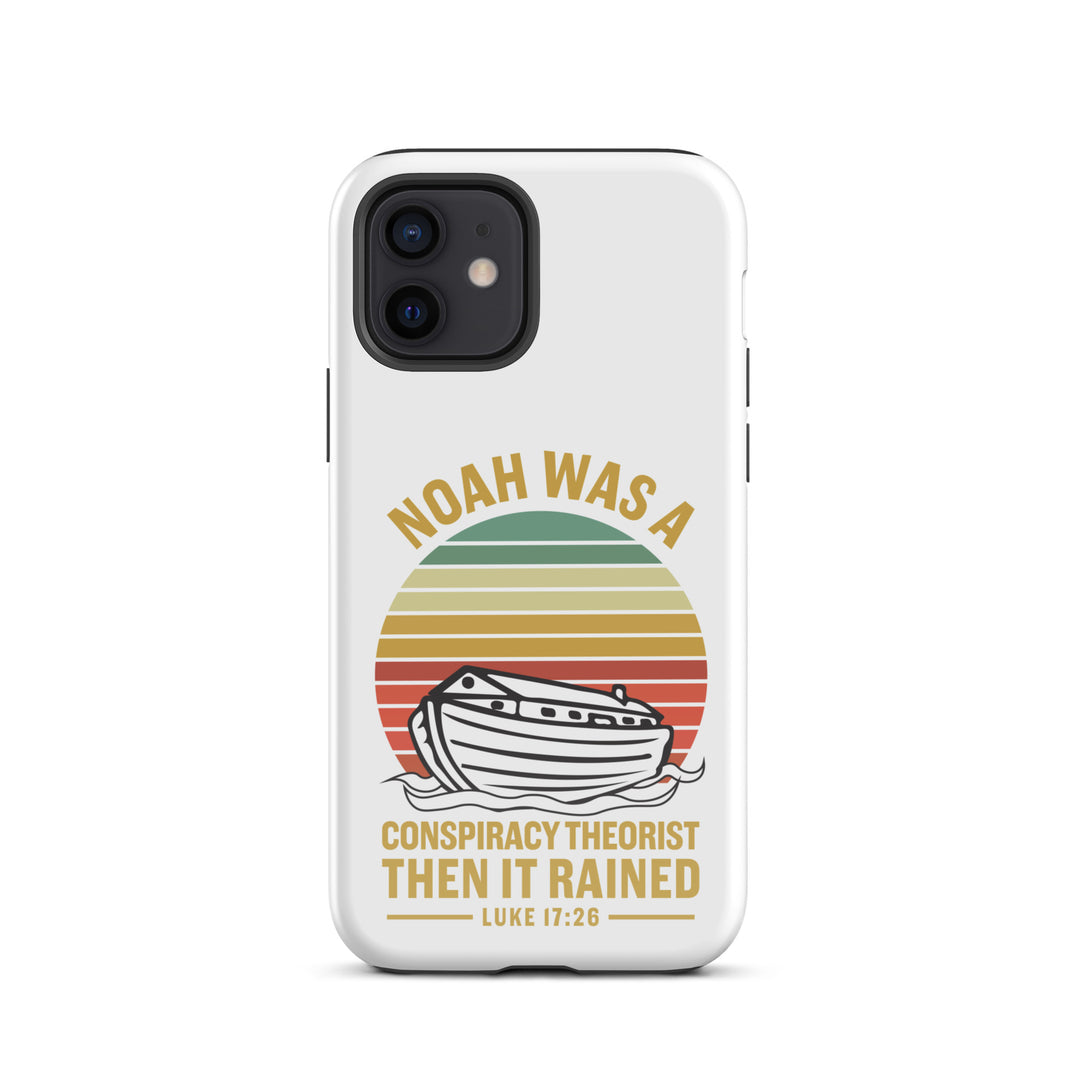 Christian Phone Case Noah Conspiracy White for iPhone® iPhone® Phone Cases Glossy iPhone 12 