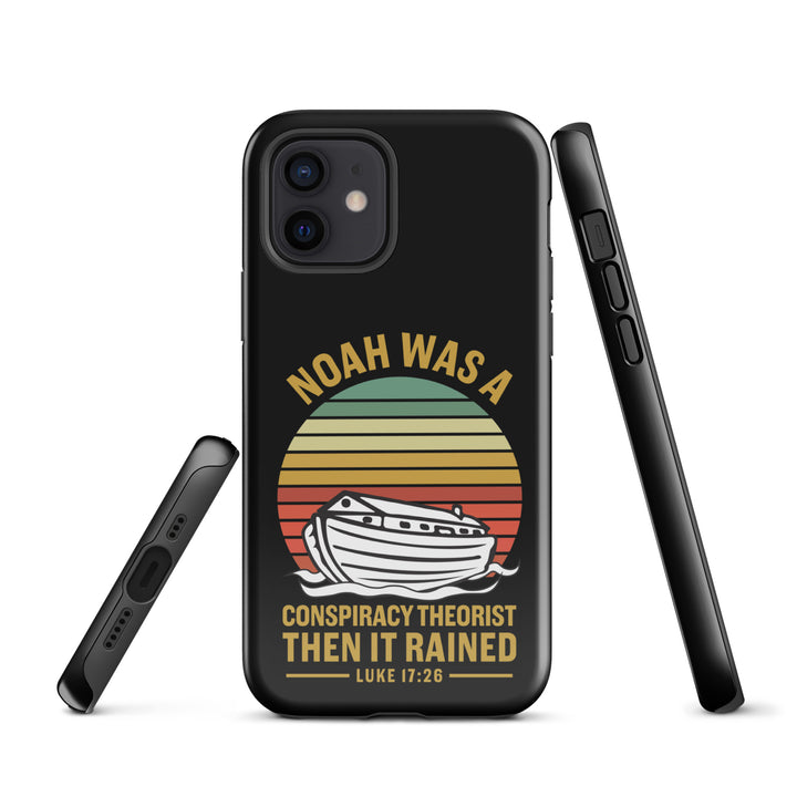 Christian Phone Case Noah Conspiracy Black for iPhone® iPhone® Phone Cases   