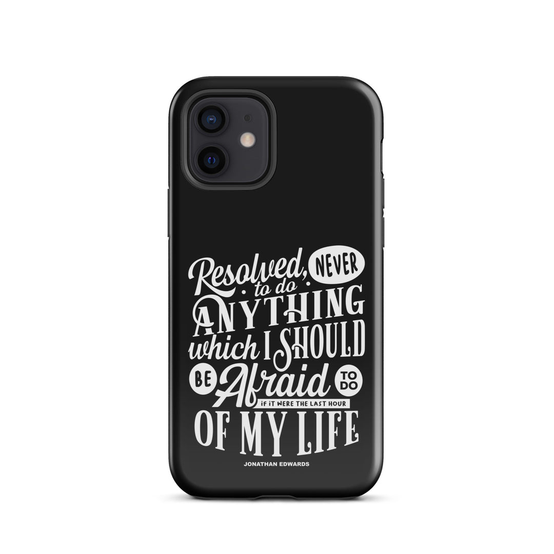 Christian Phone Case Last Hour Black for iPhone® iPhone® Phone Cases Glossy iPhone 12 