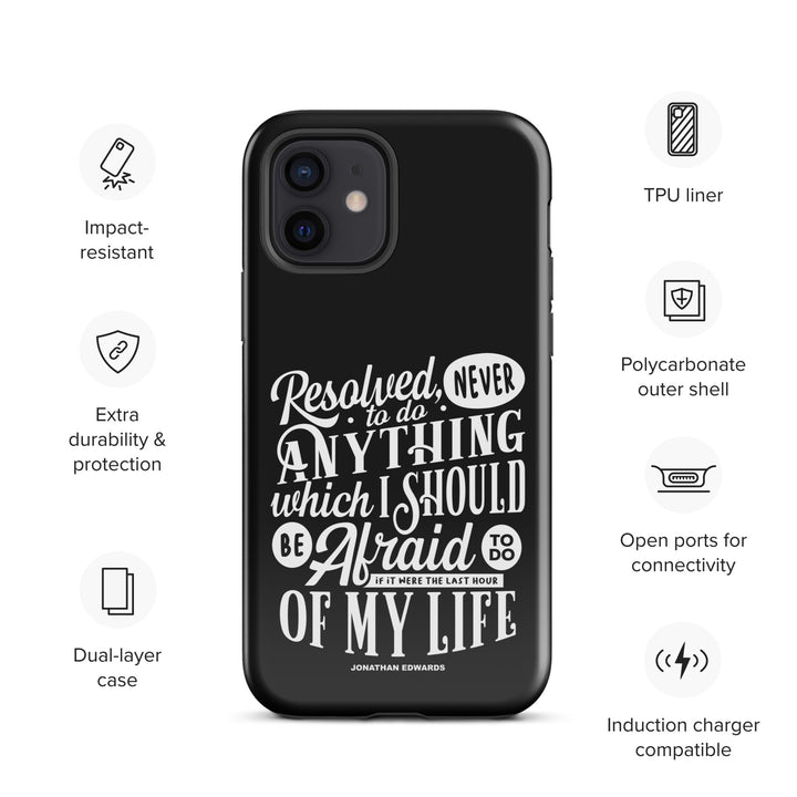 Christian Phone Case Last Hour Black for iPhone® iPhone® Phone Cases   