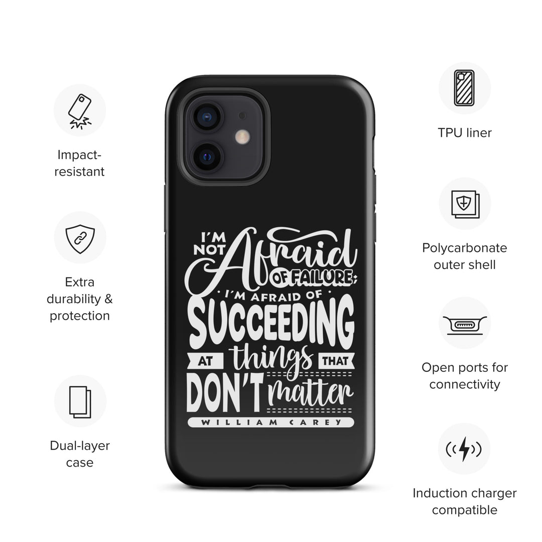 Christian Phone Case Things That Matter Black for iPhone® iPhone® Phone Cases   