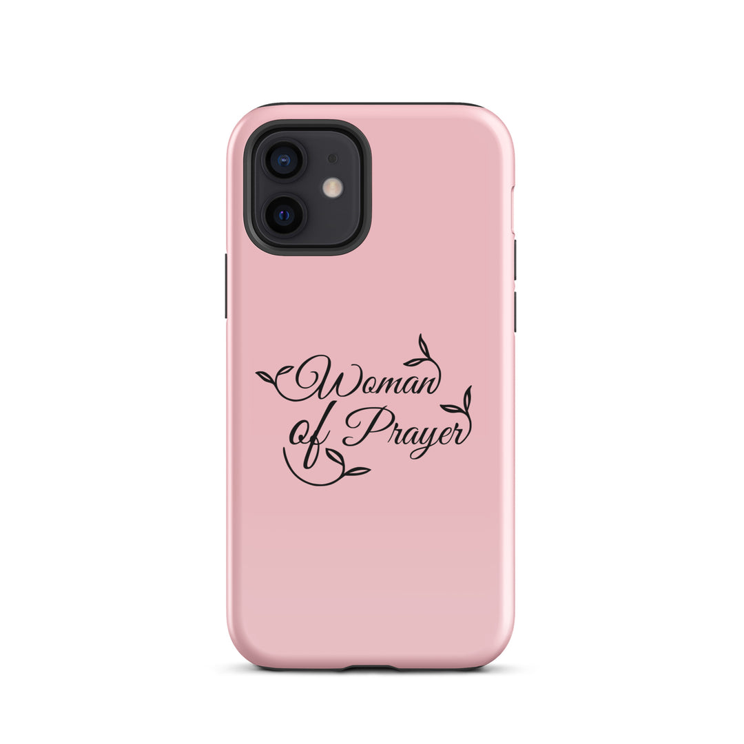 Christian Phone Case Woman of Prayer Pink for iPhone® iPhone® Phone Cases Glossy iPhone 12 