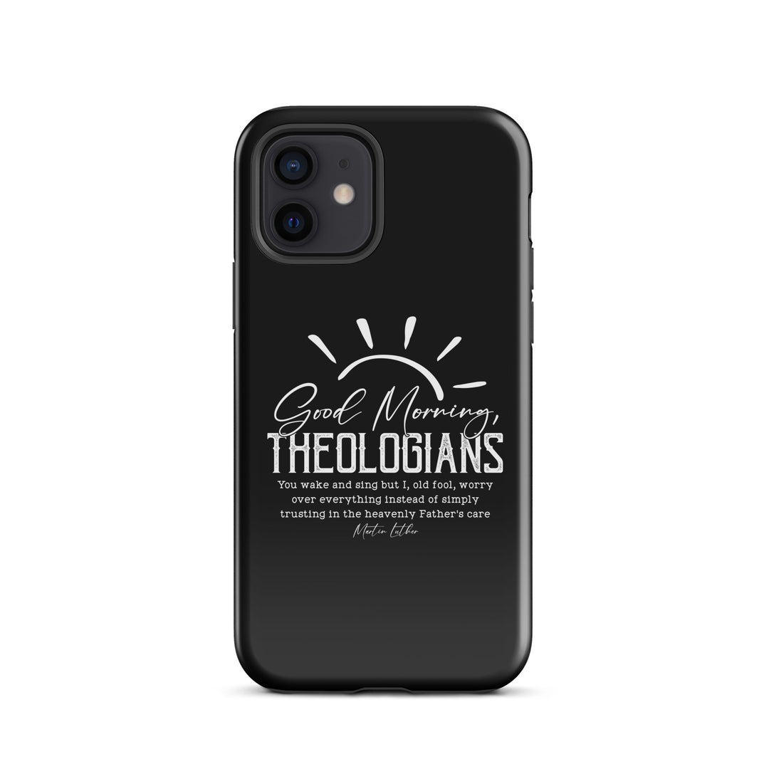 Christian Phone Case Luther's Theologians Black for iPhone® iPhone® Phone Cases Glossy iPhone 12 