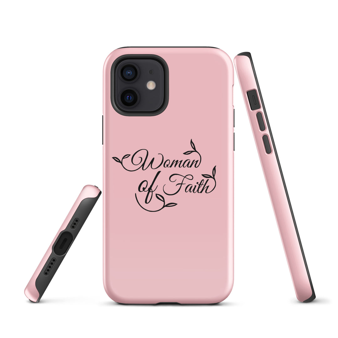 Christian Phone Case Woman of Faith Pink for iPhone® iPhone® Phone Cases   