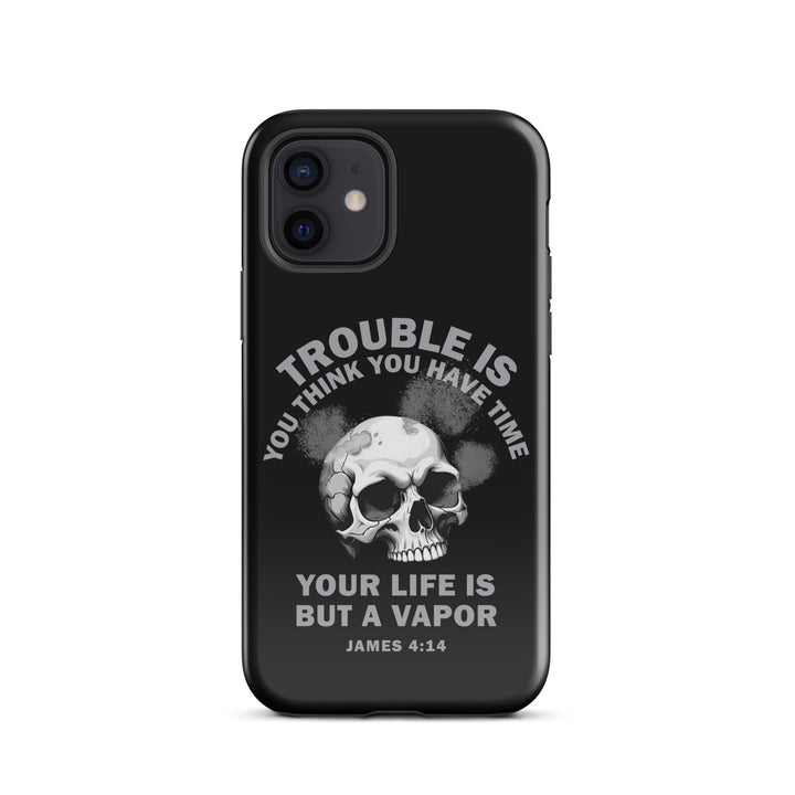 Christian Phone Case Life Is Vapor Black for iPhone® iPhone® Phone Cases Glossy iPhone 12 