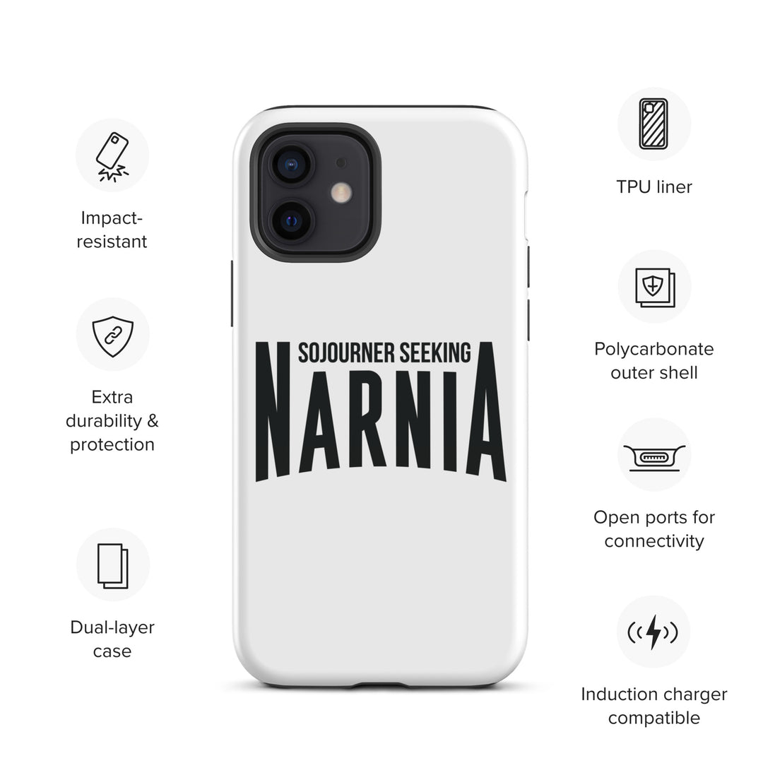 Christian Phone Case Sojourner Seeking Narnia White for iPhone® iPhone® Phone Cases   