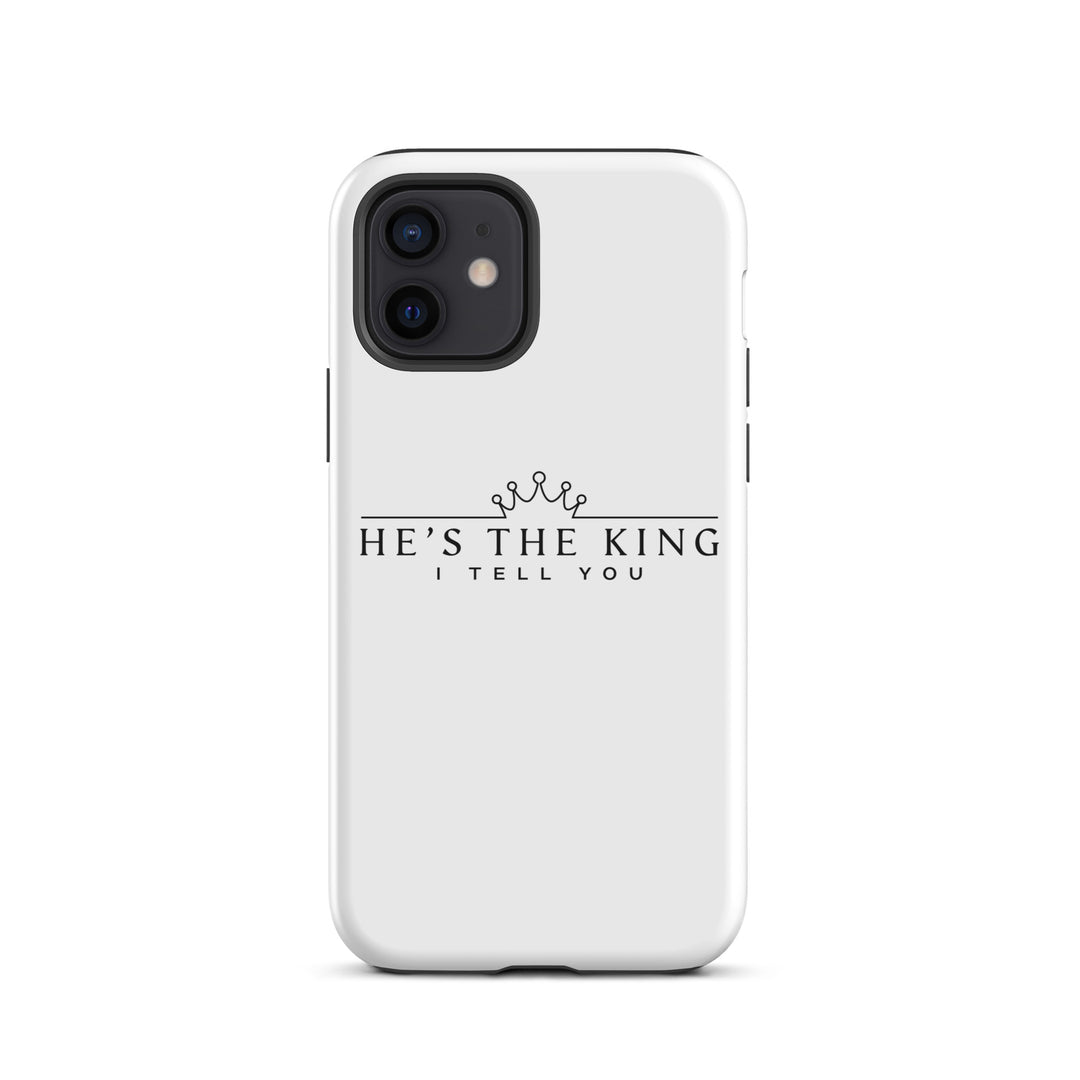 Christian Phone Case He's The King White for iPhone® iPhone® Phone Cases Glossy iPhone 12 