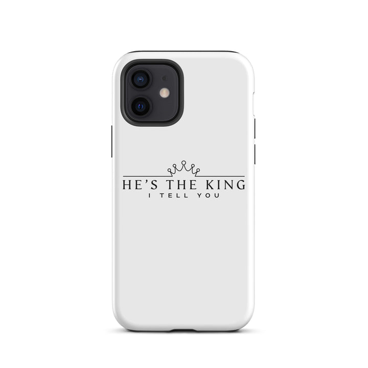 Christian Phone Case He's The King White for iPhone® iPhone® Phone Cases Glossy iPhone 12 