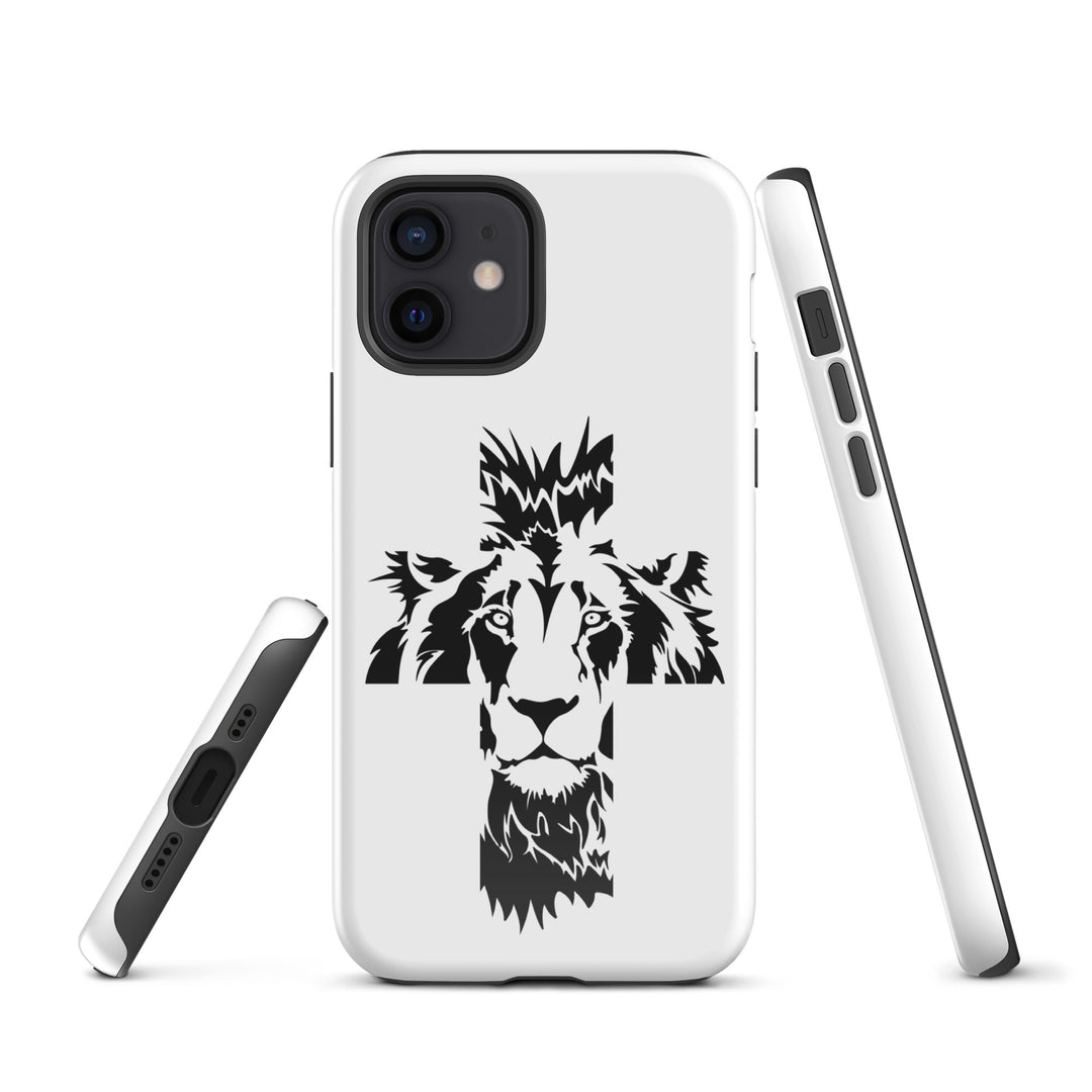 Christian Phone Case Aslan Cross White for iPhone® iPhone® Phone Cases   