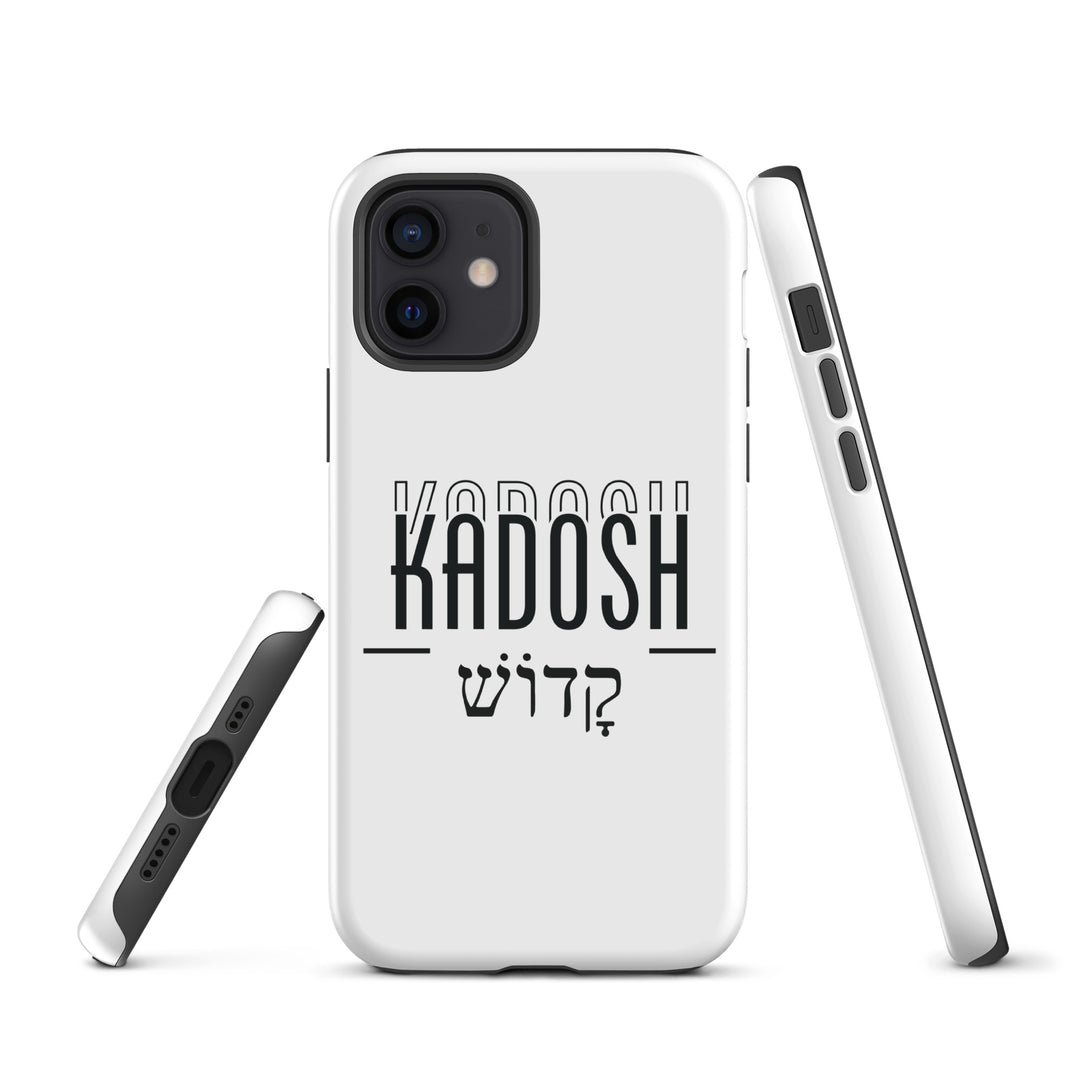 Christian Phone Case Kadosh Hebrew White for iPhone® iPhone® Phone Cases   