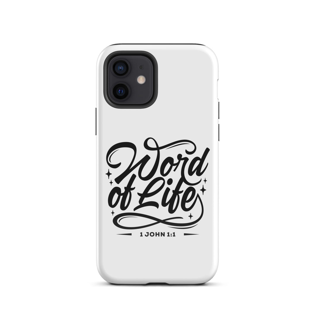 Christian Phone Case Word of Life White for iPhone® iPhone® Phone Cases Glossy iPhone 12 