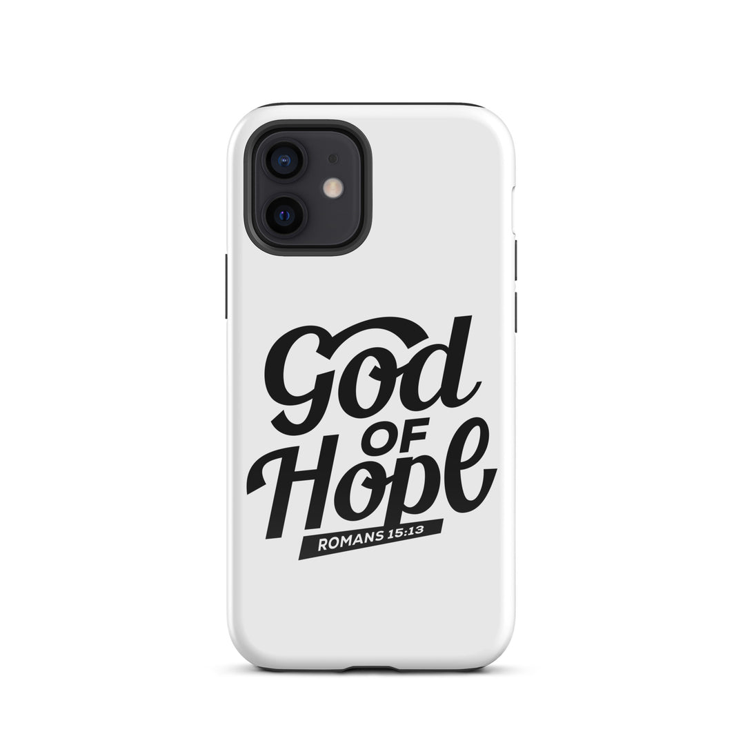 Christian Phone Case God of Hope White for iPhone® iPhone® Phone Cases Glossy iPhone 12 