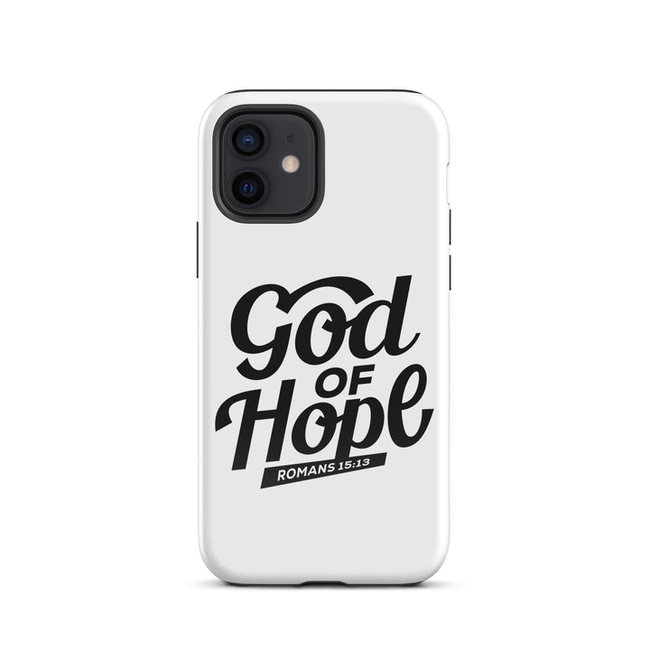 Christian Phone Case God of Hope White for iPhone® iPhone® Phone Cases Glossy iPhone 12 