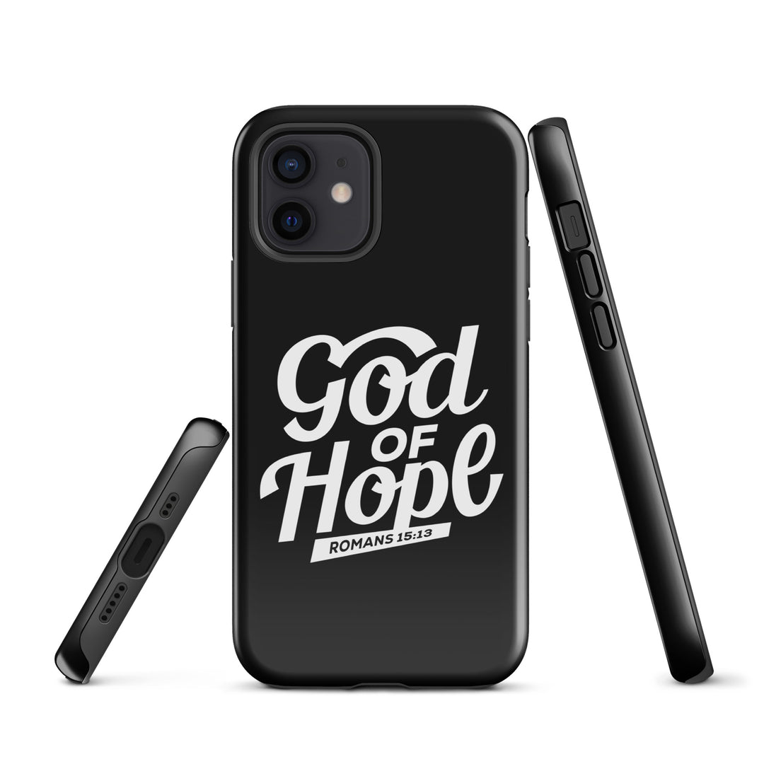 Christian Phone Case God of Hope Black for iPhone® iPhone® Phone Cases   