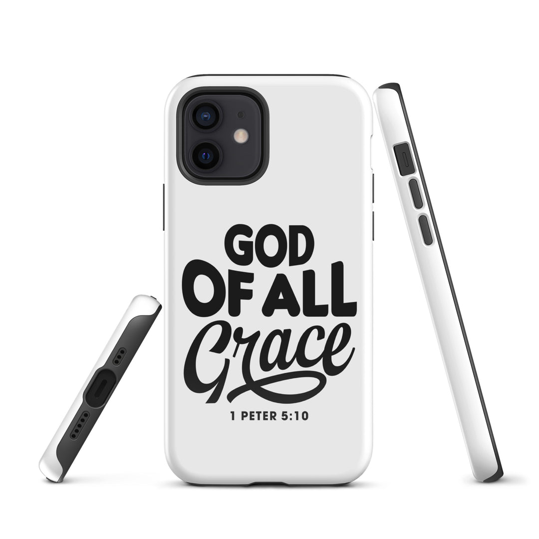 Christian Phone Case God of All Grace White for iPhone® iPhone® Phone Cases   