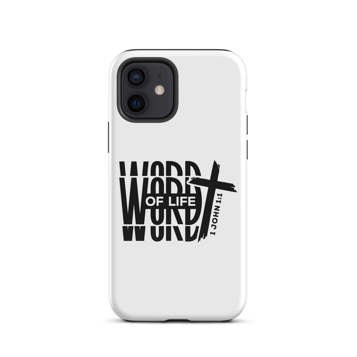 Christian Phone Case Word of Life White for iPhone® iPhone® Phone Cases Glossy iPhone 12 