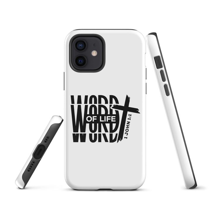 Christian Phone Case Word of Life White for iPhone® iPhone® Phone Cases   