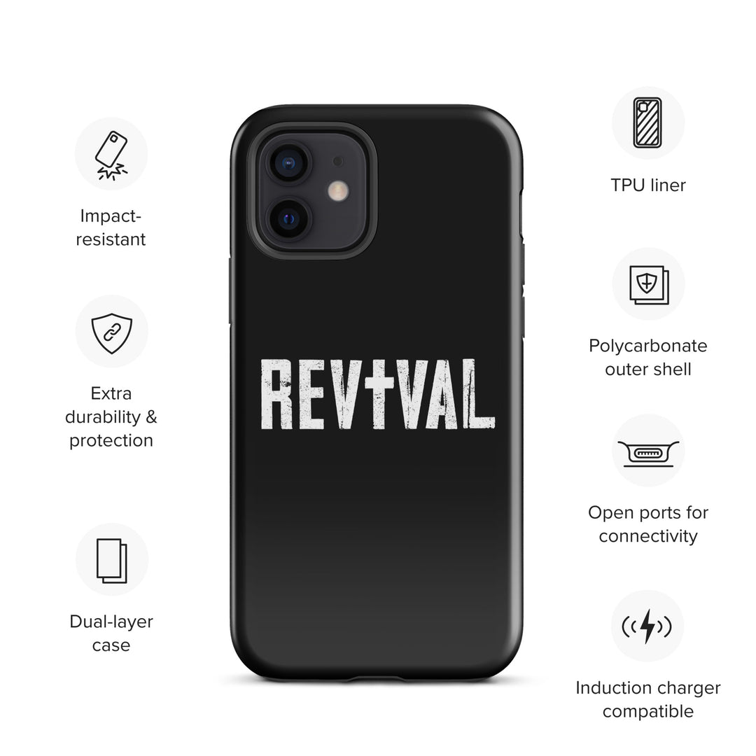 Christian Phone Case Revival Black for iPhone® iPhone® Phone Cases   