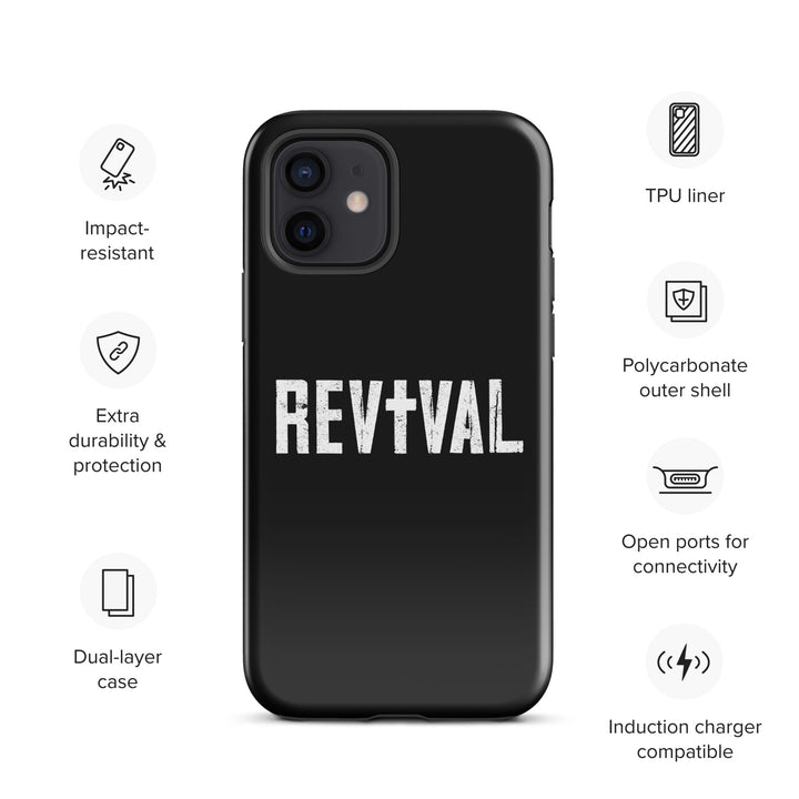 Christian Phone Case Revival Black for iPhone® iPhone® Phone Cases   