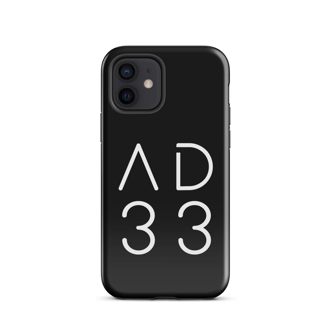 Christian Phone Case AD 33 Black for iPhone® iPhone® Phone Cases Glossy iPhone 12 