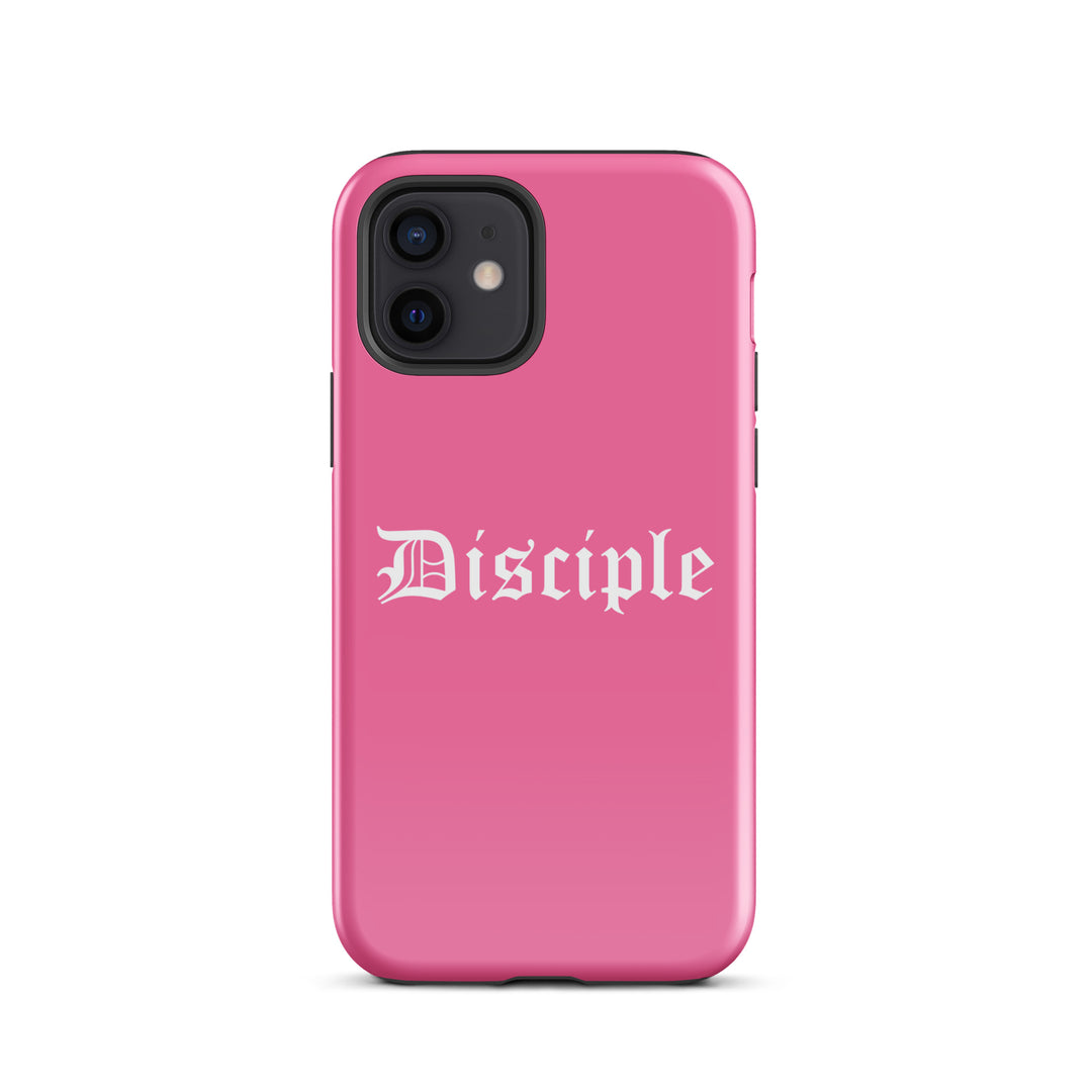 Christian Phone Case Disciple Pink  for iPhone® iPhone® Phone Cases Glossy iPhone 12 