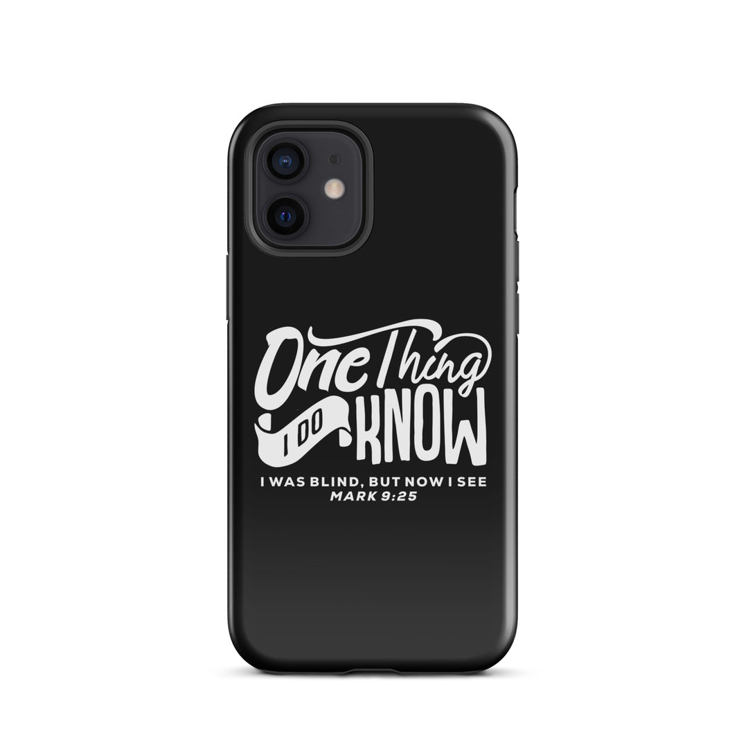 Christian Phone Case Now I See Black for iPhone® iPhone® Phone Cases Glossy iPhone 12 