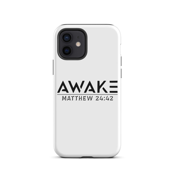 Christian Phone Case Awake White for iPhone® iPhone® Phone Cases Glossy iPhone 12 