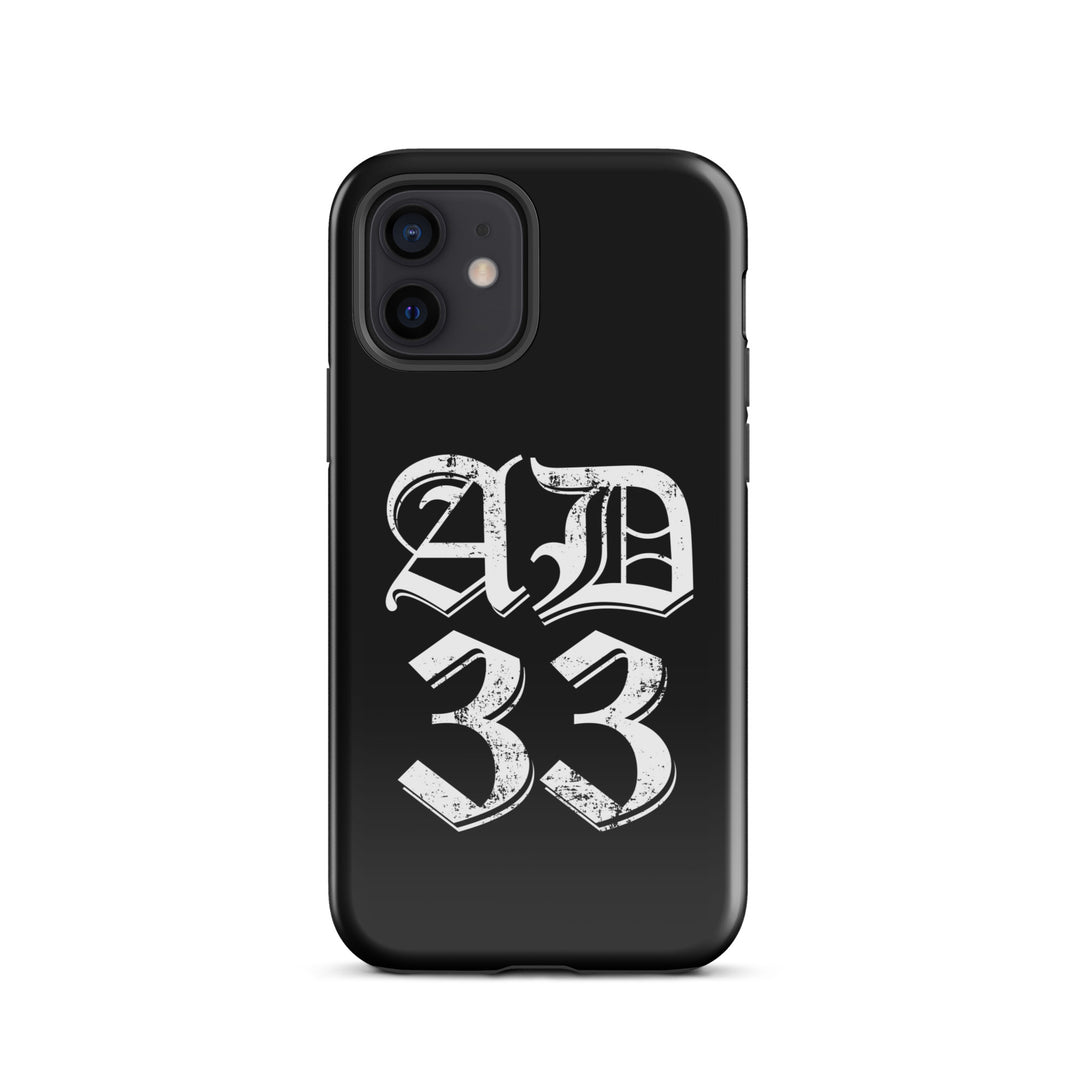 Christian Phone Case AD 33 Old English Black for iPhone® iPhone® Phone Cases Glossy iPhone 12 