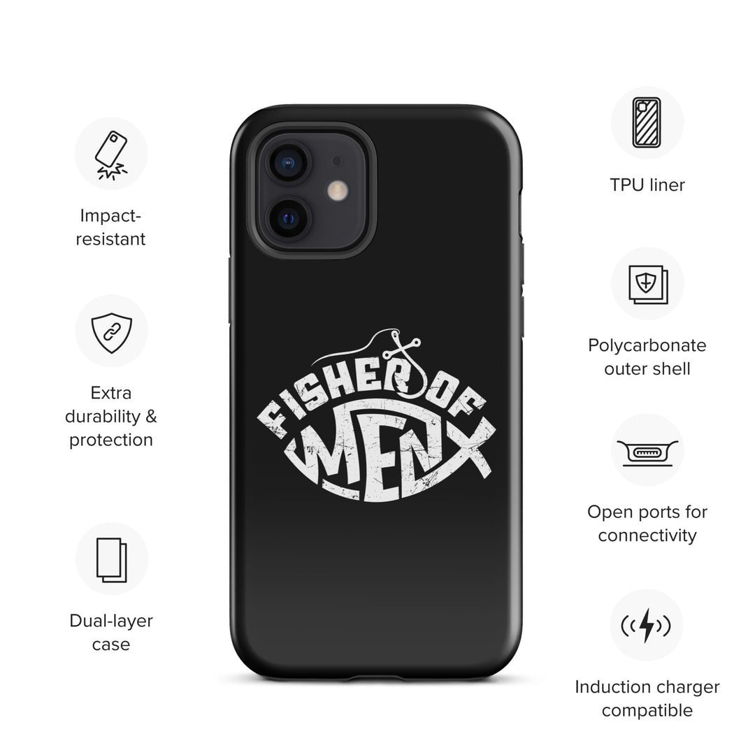 Christian Phone Case Fisher of Men Black for iPhone® iPhone® Phone Cases   