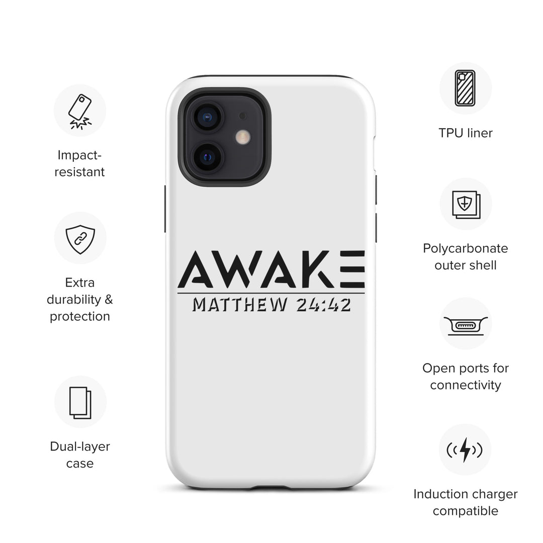 Christian Phone Case Awake White for iPhone® iPhone® Phone Cases   