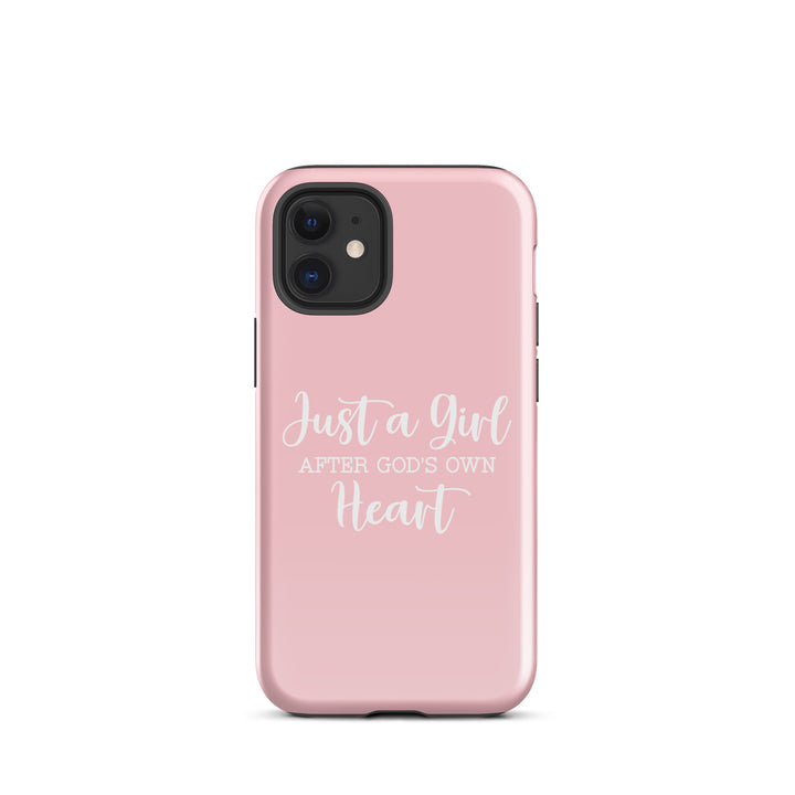 Christian Phone Case Girl After God's Heart for iPhone® iPhone® Phone Cases Glossy iPhone 12 mini 