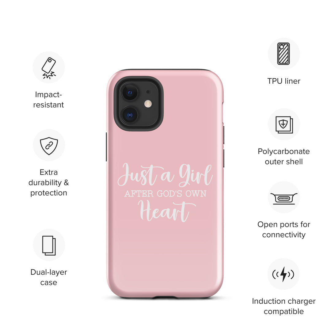 Christian Phone Case Girl After God's Heart for iPhone® iPhone® Phone Cases   