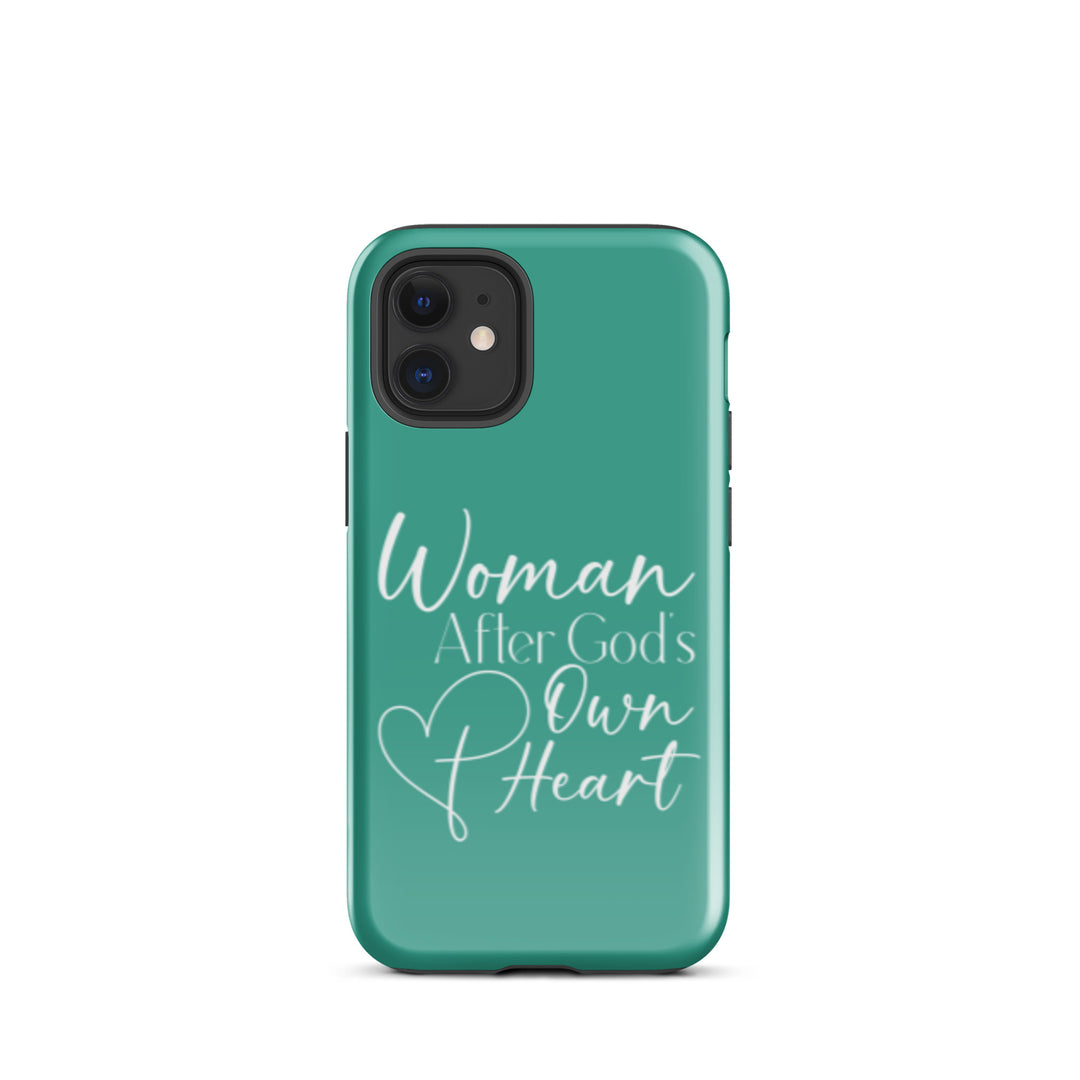 Christian Phone Case Woman After God's Heart for iPhone® iPhone® Phone Cases Glossy iPhone 12 mini 