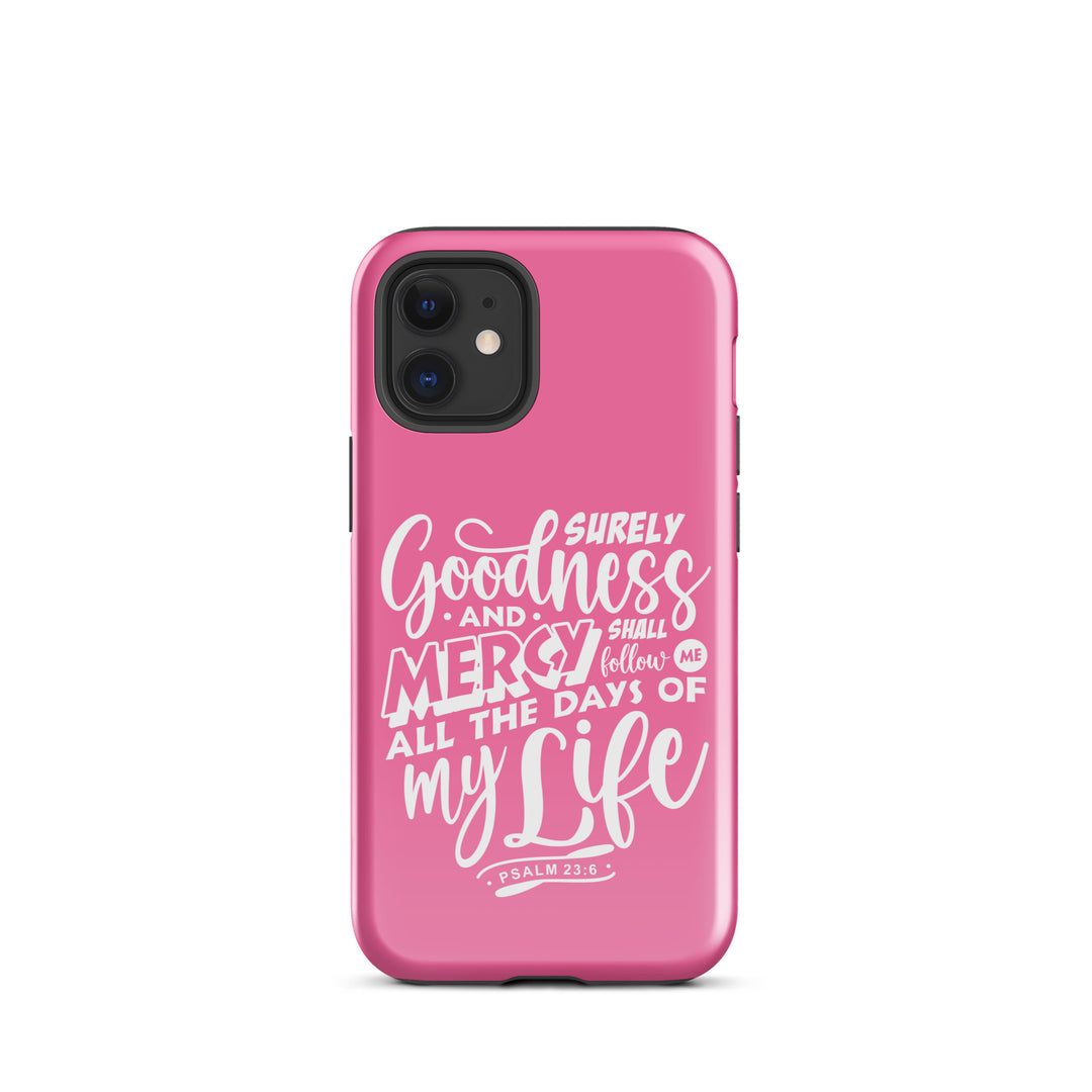 Christian Phone Case Goodness and Mercy for iPhone® iPhone® Phone Cases Glossy iPhone 12 mini 