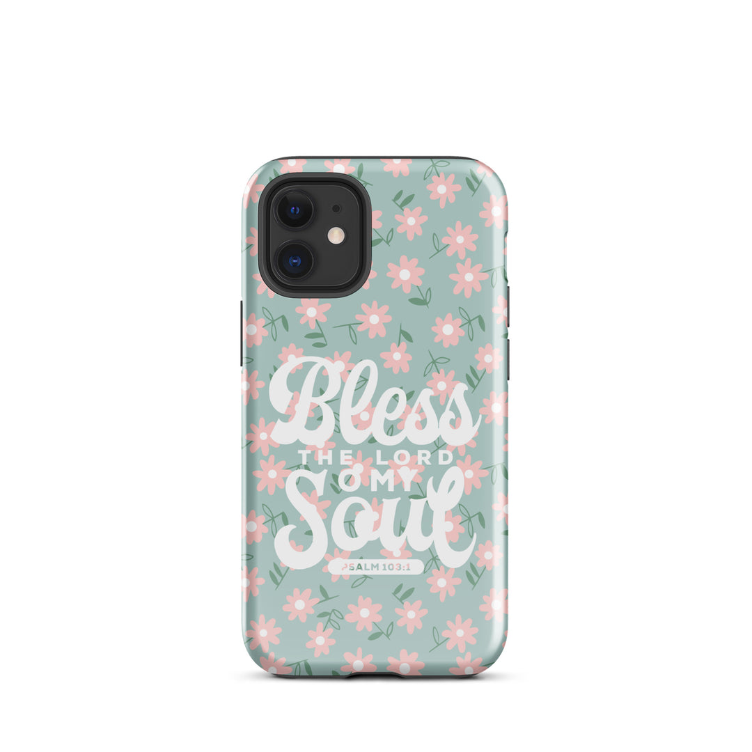 Christian Phone Case Bless The Lord Daisy for iPhone® iPhone® Phone Cases Glossy iPhone 12 mini 