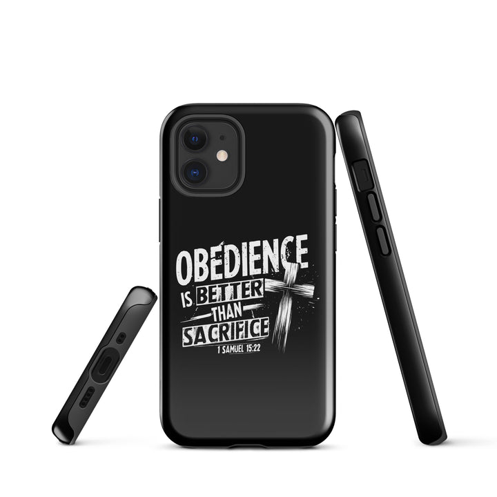 Christian Phone Case Obedience Is Better for iPhone® iPhone® Phone Cases   